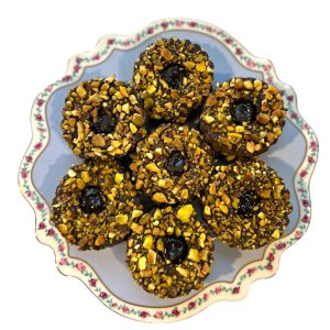 Sablé chocolat pistache