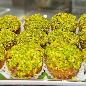 Kunafah amandes et miel