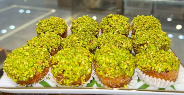 Kunafah amandes et miel